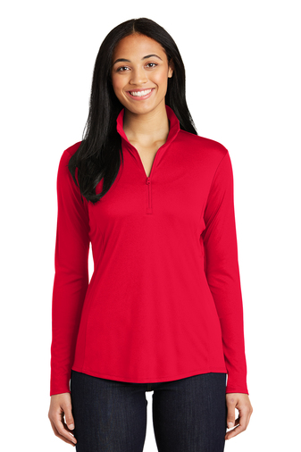 Sport-Tek ®  Ladies PosiCharge ®  Competitor   1/4-Zip Pullover. LST357