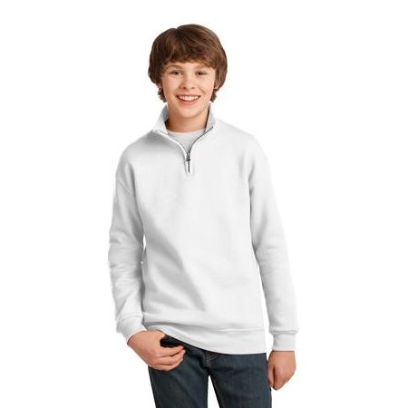 JERZEES ®  Youth 1/4-Zip Cadet Collar Sweatshirt. 995Y