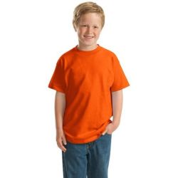 Hanes ®   -  Youth Beefy-T ®  Born to Be Worn 100% Cotton T-Shirt.  5380