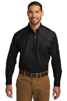 Port Authority ®  Long Sleeve Carefree Poplin Shirt. W100